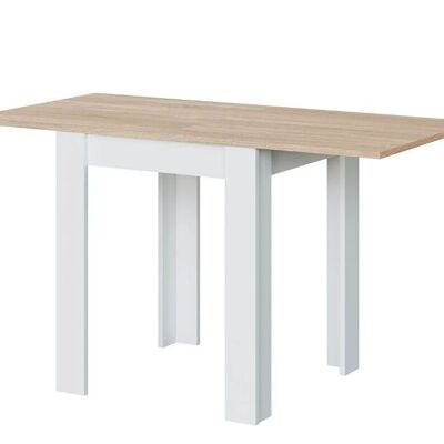 Extendable table with book opening system - L67 cm