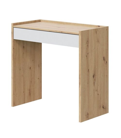 Table bureau 1 tiroir Noa - L82 cm