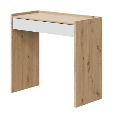 Mesa de escritorio Noa con 1 cajón - L82 cm