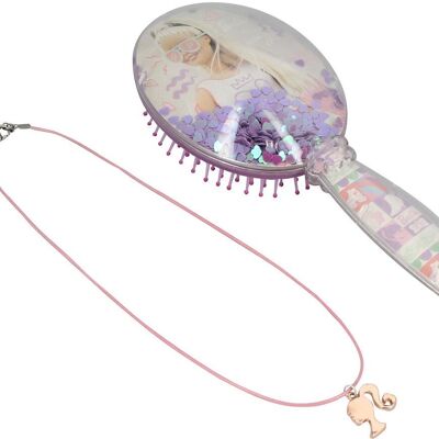Barbie Brush and Necklace