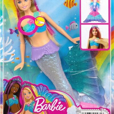 Barbie sirena luces de ensueño