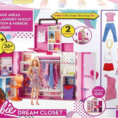 Barbie y su mega vestidor