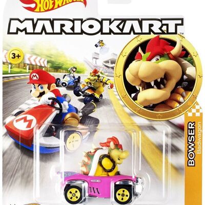 1:64 Hot Wheels Mario-Fahrzeug – Modell zufällig ausgewählt