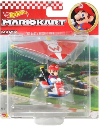 Véhicule Aile Hot Wheels Mario - Modèle choisi aléatoirement 1