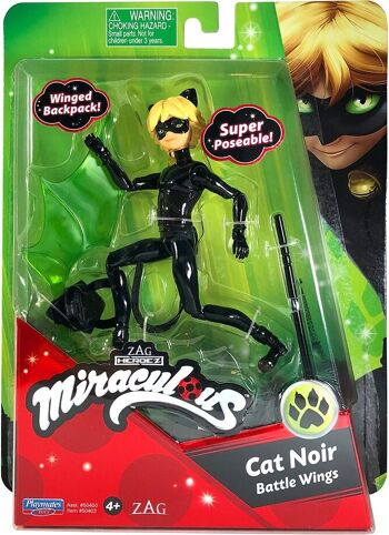 Poupée Chat Noir Miraculous 12CM