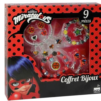 Coffret Bijoux 9 Pièces Miraculous