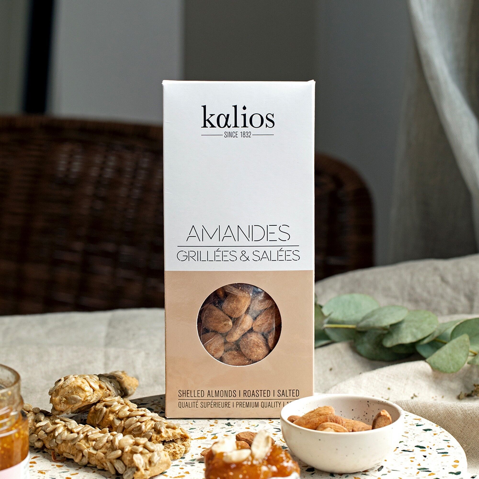 Geröstete und gesalzene Mandeln 100g