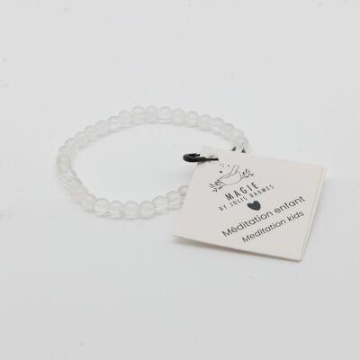 Pulsera infantil Meditación Cristal de roca