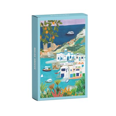 Mini puzzle Milos Grèce, 99 pièces