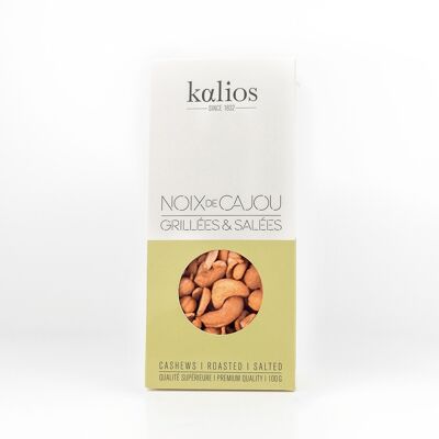 Roasted and salted cashews 100g
