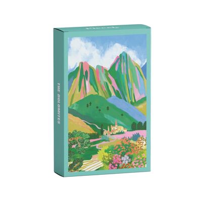Mini puzzle Le Dolomiti, 99 pezzi