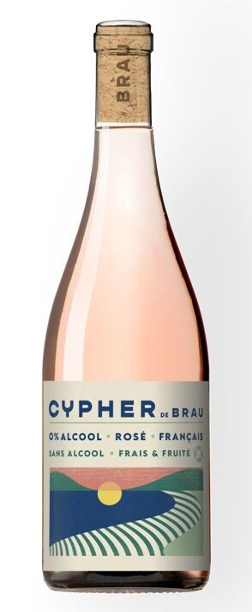 CYPHER Rosé - Vin Sans Alcool - 100% Grenache