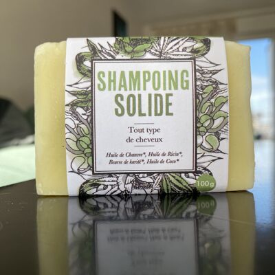 Anti-itch and dandruff solid shampoo