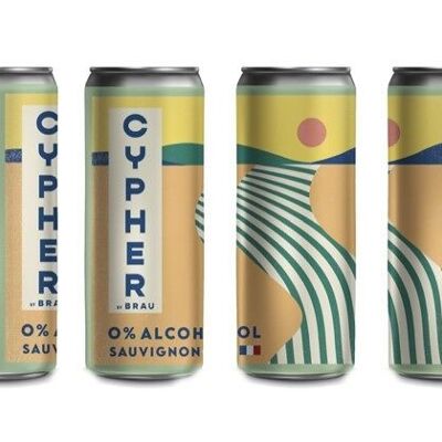 CYPHER Sauvignon - Alcohol-Free Wine in 250 ML Can