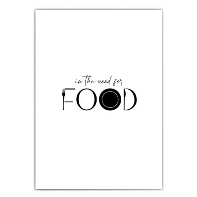 In The Mood For Food - Poster Da Cucina