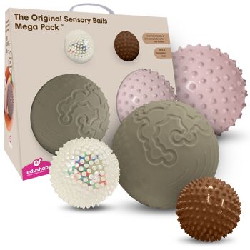 Edushape The Original Sensory Balls Mega Pack - Boho Chic 1