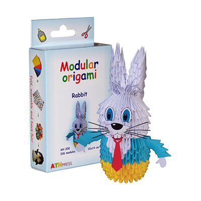 Kit for Assembling Modular Origami Rabbit