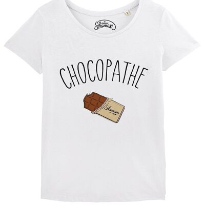 CHOCOPATH WEISSES T-SHIRT FÜR DAMEN