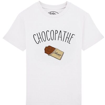 CAMISETA CHOCOPATHE NIÑO BLANCA