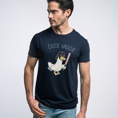 DUCK VADER HERREN-T-Shirt in Marineblau