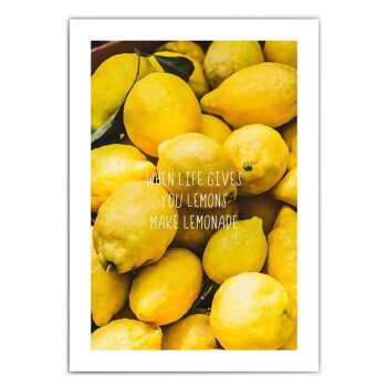 Faire de la limonade - Cuisine Poster 1