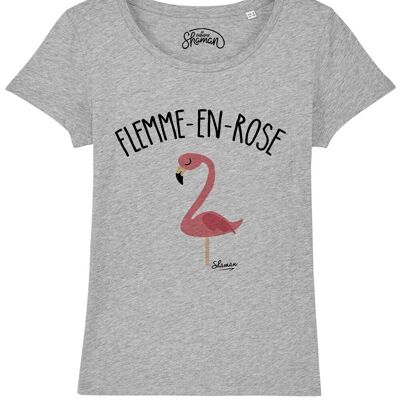 CHINA-GRAUES T-Shirt FÜR DAMEN IN ROSA