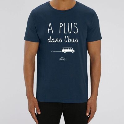 MEN'S NAVY TSHIRT SEE MORE ON THE BUS