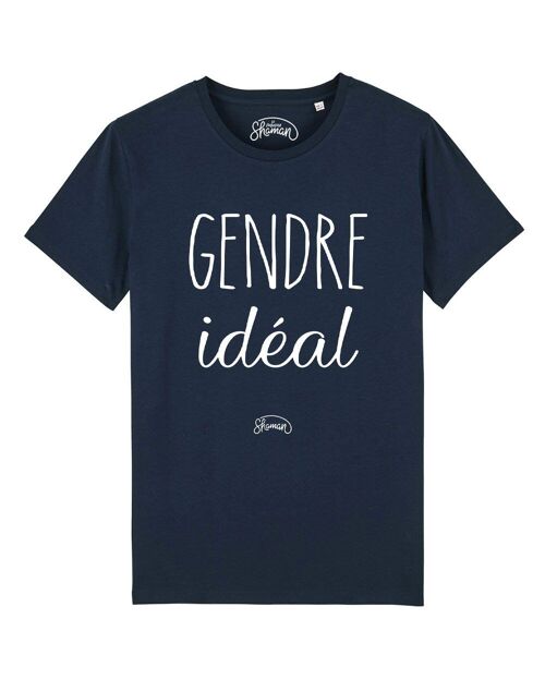 TSHIRT NAVY HOMME GENDRE IDEAL
