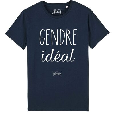 Ideales marineblaues Herren-T-Shirt