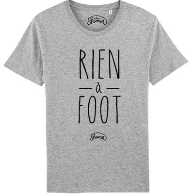 HERREN-CHINA-GRAU-T-Shirt NOTHING IN FOOT