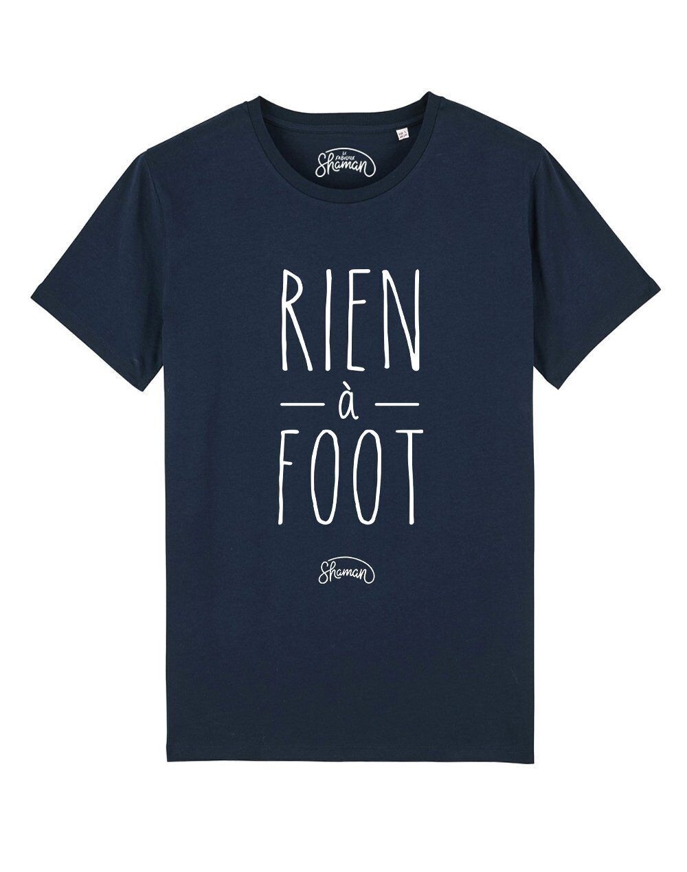 MARINEBLAUES T-Shirt FÜR HERREN „NOTHING A FOOT“.