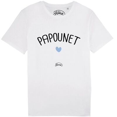 Weißes Herren-T-Shirt von PAPOUNET