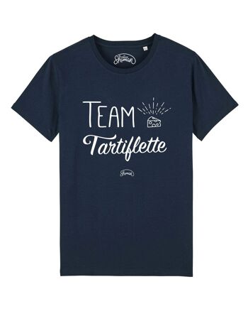 TSHIRT NAVY HOMME TEAM TARTIFLETTE