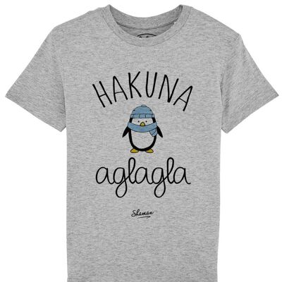 CHINA GRAY KID HAKUNA AGLAGLA TSHIRT