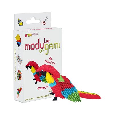 ModuGami XL Easy Fold Parrot
