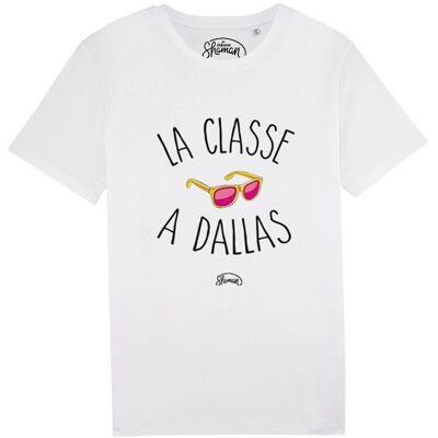 TSHIRT BLANC HOMME LA CLASSE A DALLAS