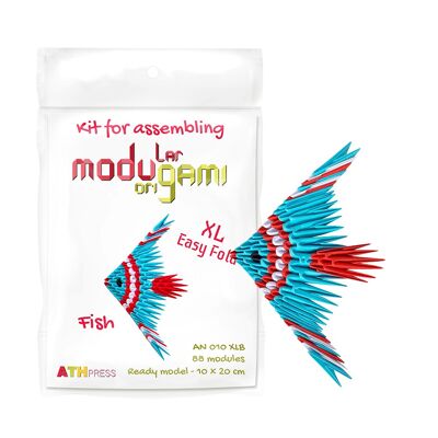 ModuGami XL Easy Blue Fish