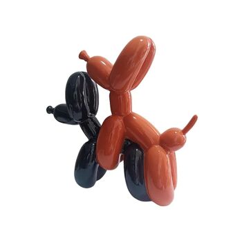 Sculpture créative de chien en ballon de résine | Décoration de bureau 2