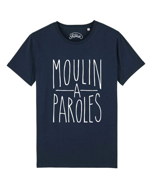 TSHIRT NAVY HOMME MOULIN A PAROLES