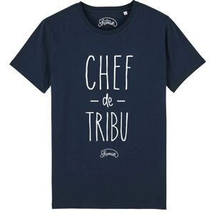 TSHIRT NAVY HOMME CHEF DE TRIBU