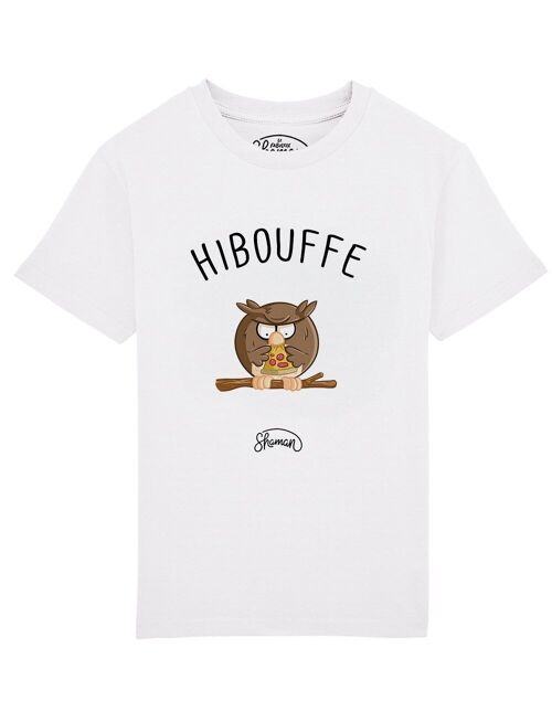 TSHIRT BLANC KID HIBOUFFE