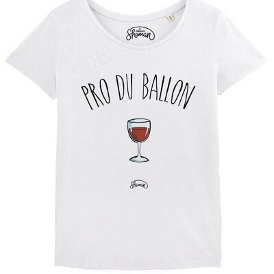 WEISSES DAMEN-T-Shirt PRO BALLOON