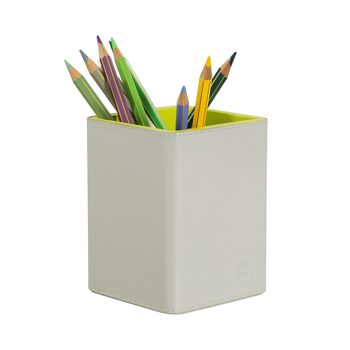 DUDU Porte-crayon en cuir pour la maison, le bureau, multicolore 4