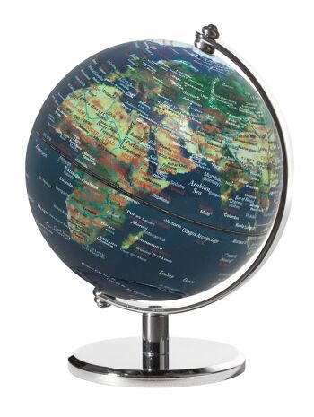 Globe GAGARIN, diamètre 13 cm, bleu, vert 1