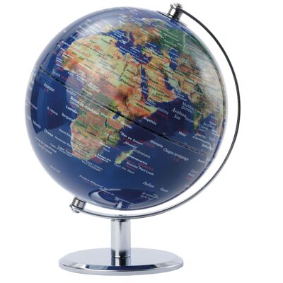 LUNAR globe, 20 cm diameter, blue, green