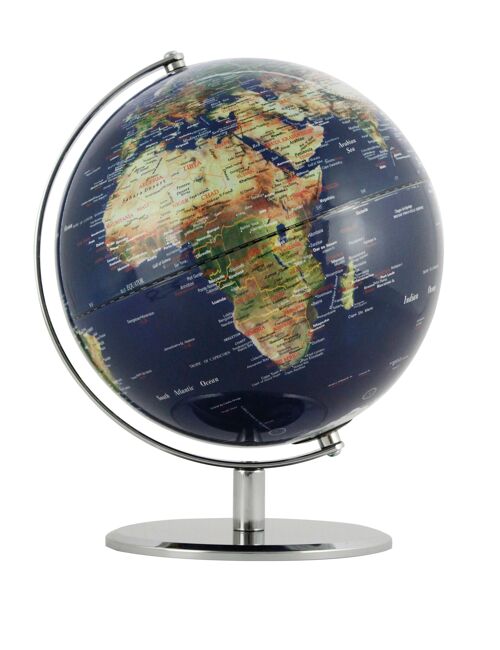 PLANET Globus, 25 cm Durchmesser, blau, grün