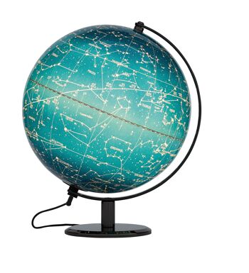 Globe TERRA LIGHT, diamètre 25 cm, bleu 2