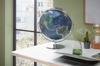 Globe JURI, diamètre 30 cm, bleu, vert 4