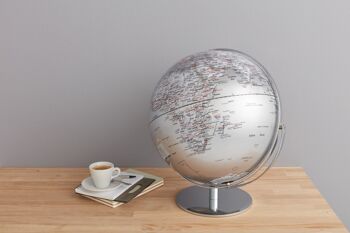 Globe JURI, diamètre 30 cm, argent 4