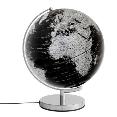 Globo STELLAR LIGHT, diametro 30 cm, nero, argento